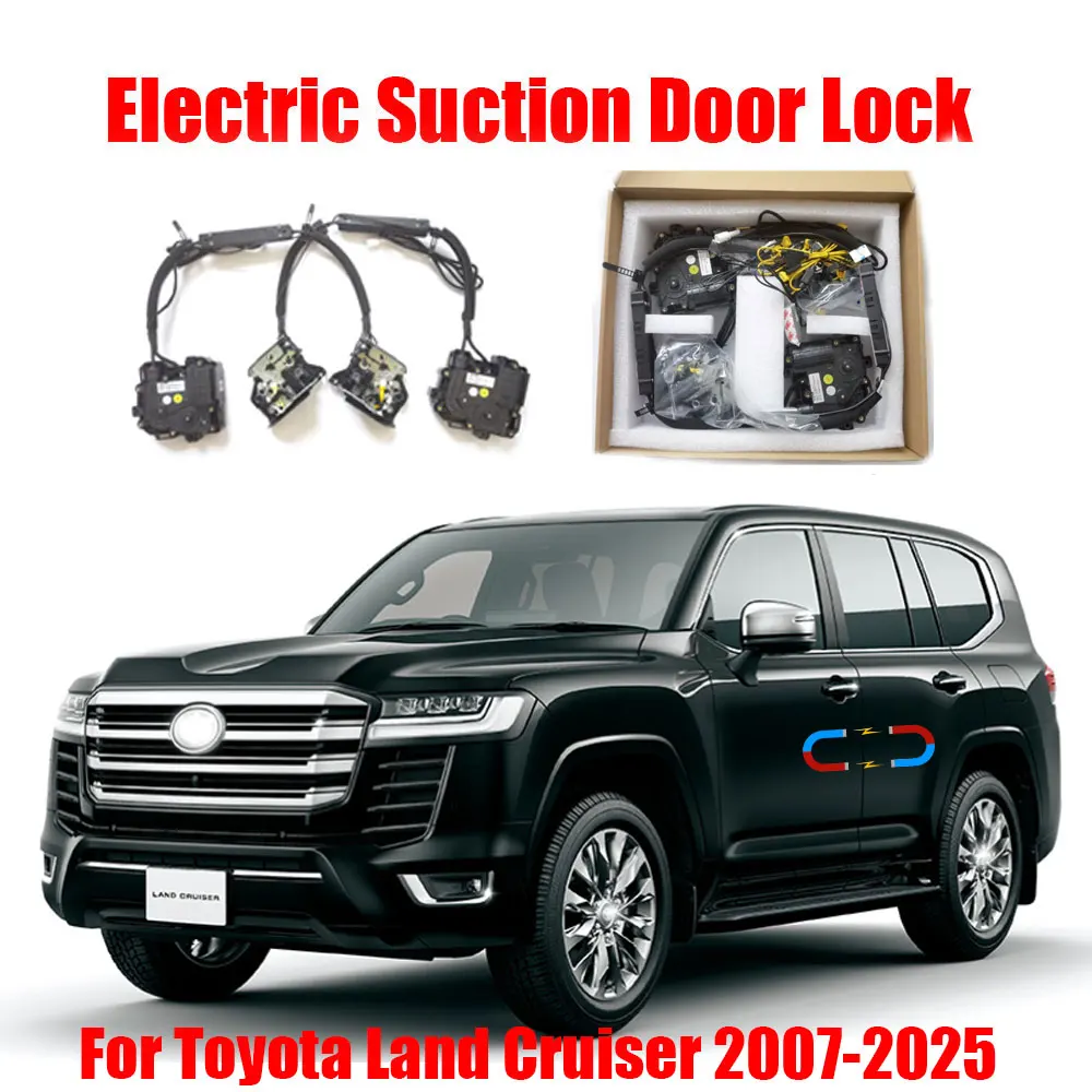 

For Toyota Land Cruiser LC200/300 J200/J300 2007-2025+ Car Electric Suction Door Power-assisted Closing Door Soft-close Function