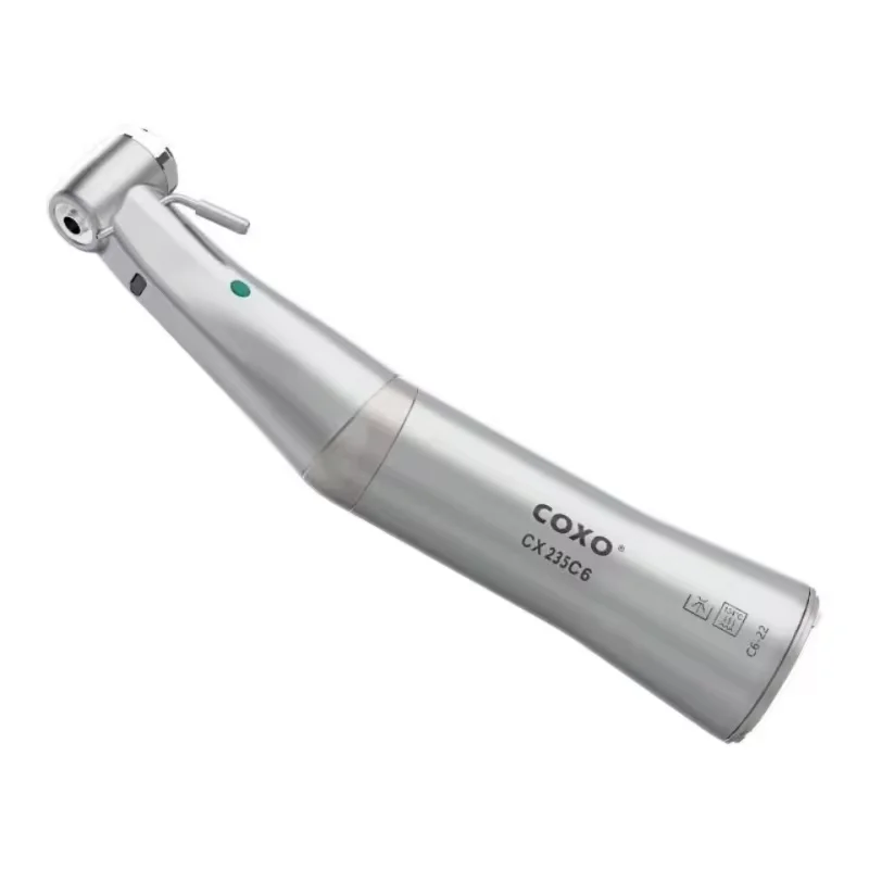 COXO Dental Low Speed Handpiece 20:1 Contra Angle Slow Head Bending Machine Electric Motor For Implant Surgery Dentistry Tools