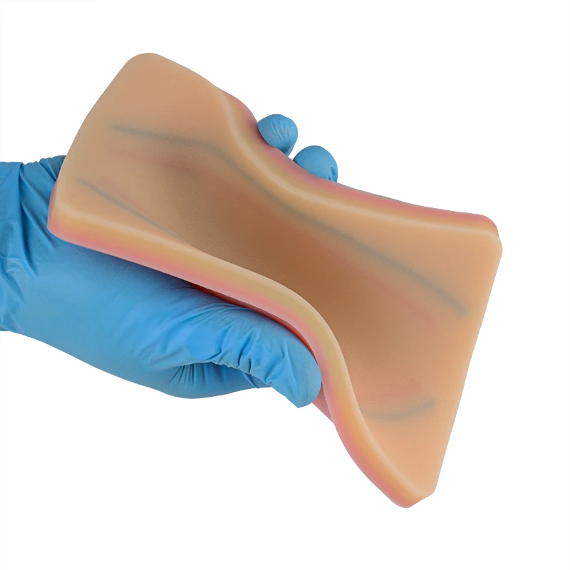 Mit 4 Adern Eingebettet und 3 Haut Schichten Venipuncture IV Injection Training Pad Modell