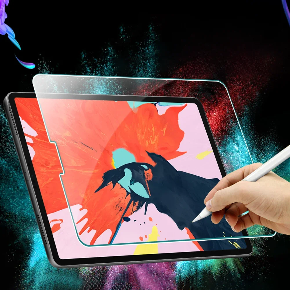 Szkło Hartowane Ochronne na Ekran do iPad A16 Pro 11 12.9 13 M5 M4 10. Generacji Air M3 5 4 3 7. 8. 9. 10.2 Mini 6 7 Folia — zdjęcie 2