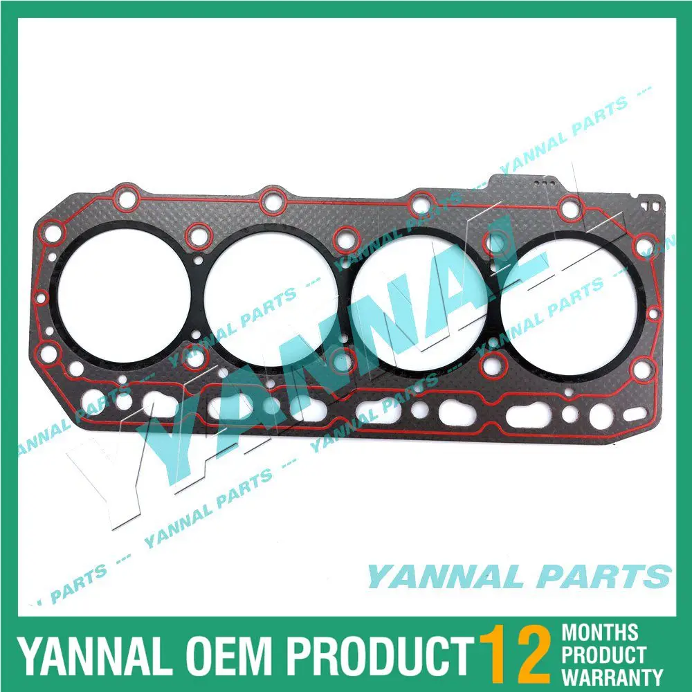 ENGINE OVERHAUL GASKET KIT FOR YANMAR 4TNV88 ENGINE EXCAVATOR BOAT LOADER GENERATOR