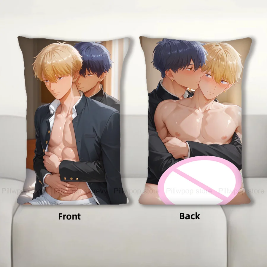 

Dakimakura аниме Hazawa Kizuki x Kashiwagi Shin наволочка диванная подушка двухсторонняя наволочка с принтом 40X60 см