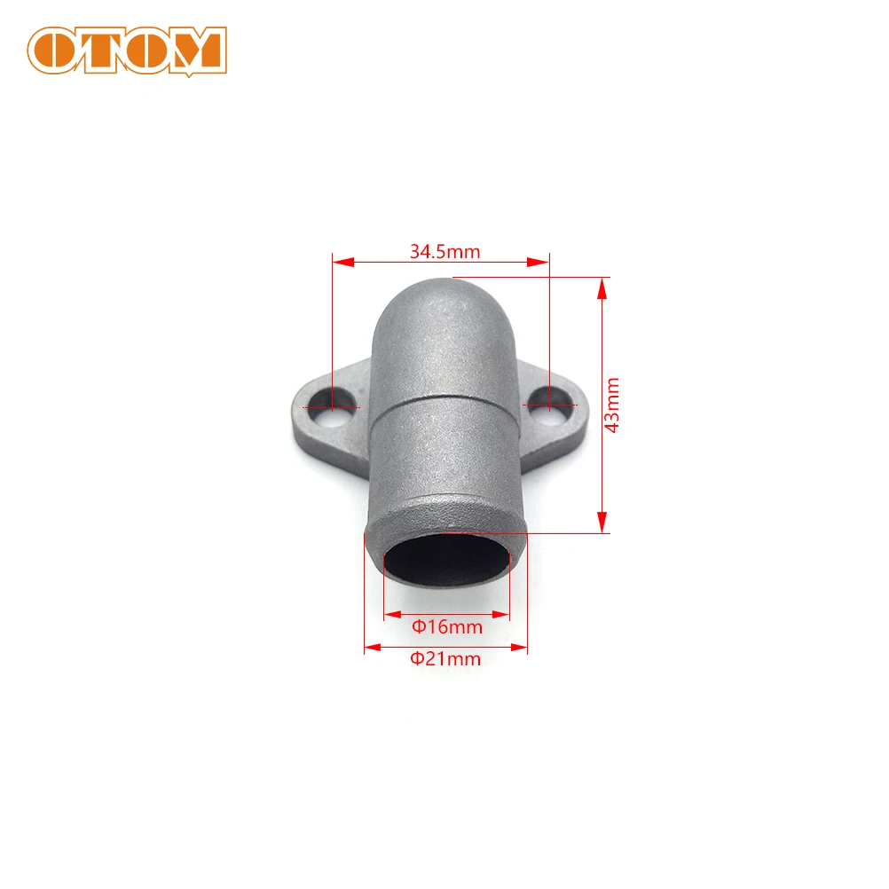 Motorcycle Accessories Original Water Pump Cover Adapter Connector For ZONGSHEN ZS177MM NC250 MOTOLAND AVANTIS GR7 GR8 BRZ KAYO