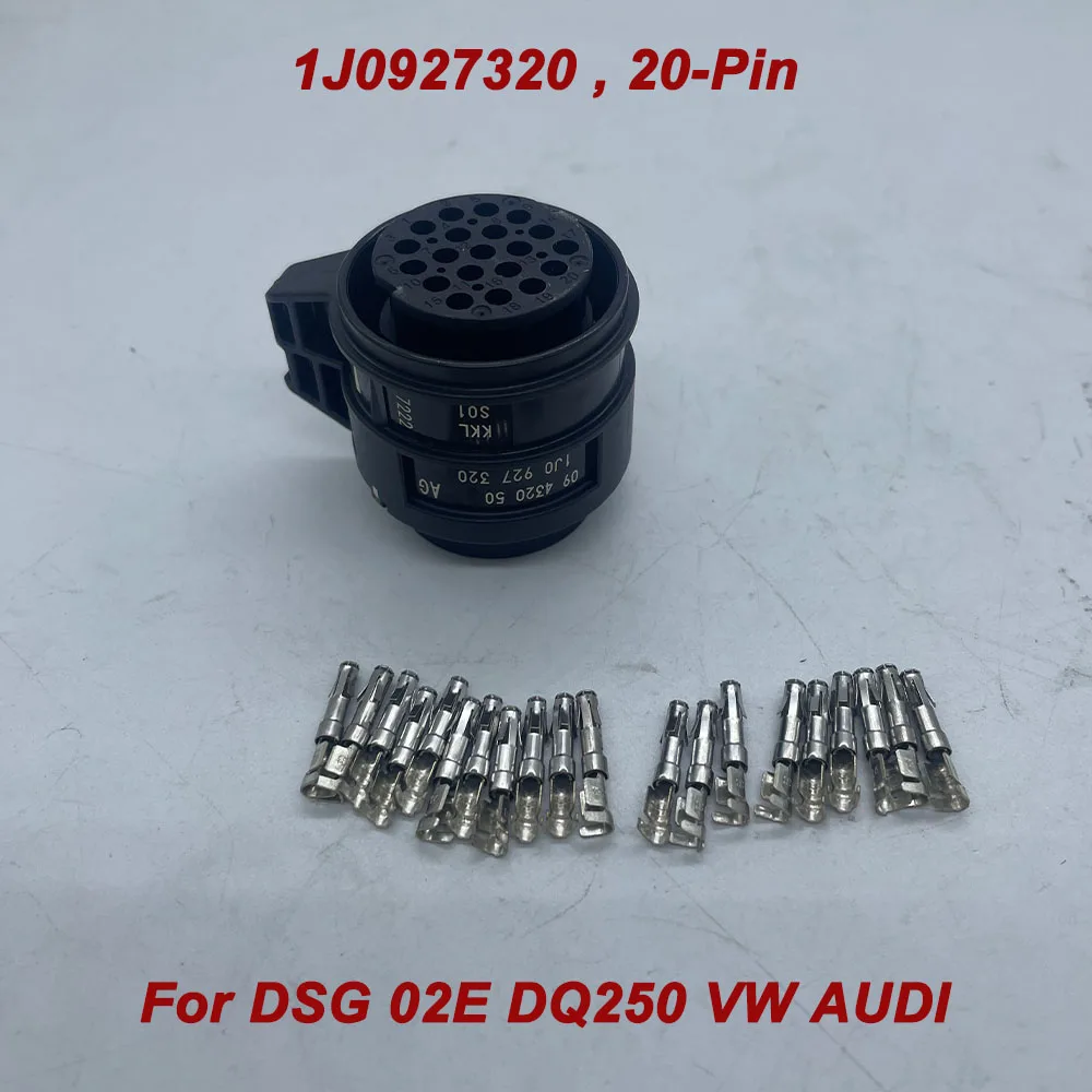 1 Set 20 Pin 02E 1J0927320 10133460 Automatic Transmission Valve Body For DSG DQ250 VW AUDI 0AW 0DE 0BH Connector Plug Brand New