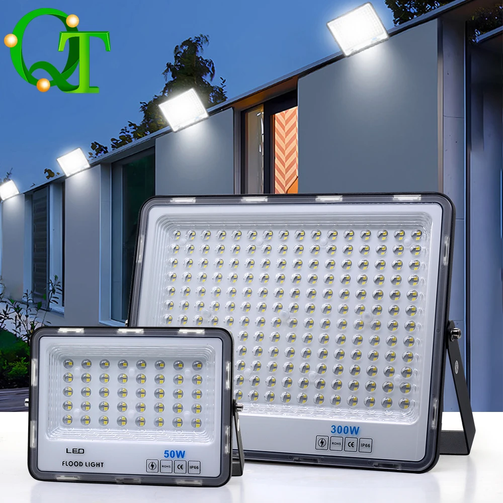 Außenleuchte LED-Flutlicht 220 V 6500 V K schützendes IP66 Flutlicht Reflexionslichtprojektor LED-Außenfokuslicht