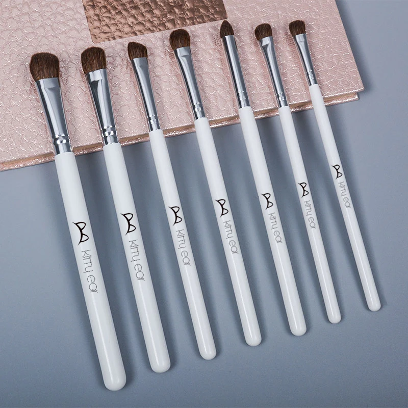 7pcs Makeup Brush Set Eyeshadow Shader Brush Eyebrow Eye Brushes Soft Hair Multifunctional Make Up Brush Beauty Cosmetic Tools