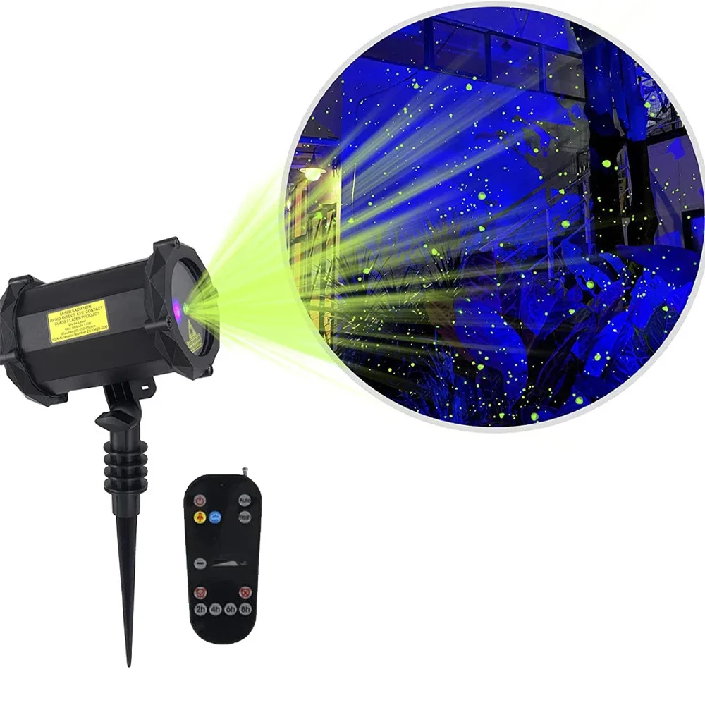 Firefly Laser Light IP65 Waterproof Laser Christmas Light Outdoor Garden Laser Lights Projector for Patio Garden Home Room Decor