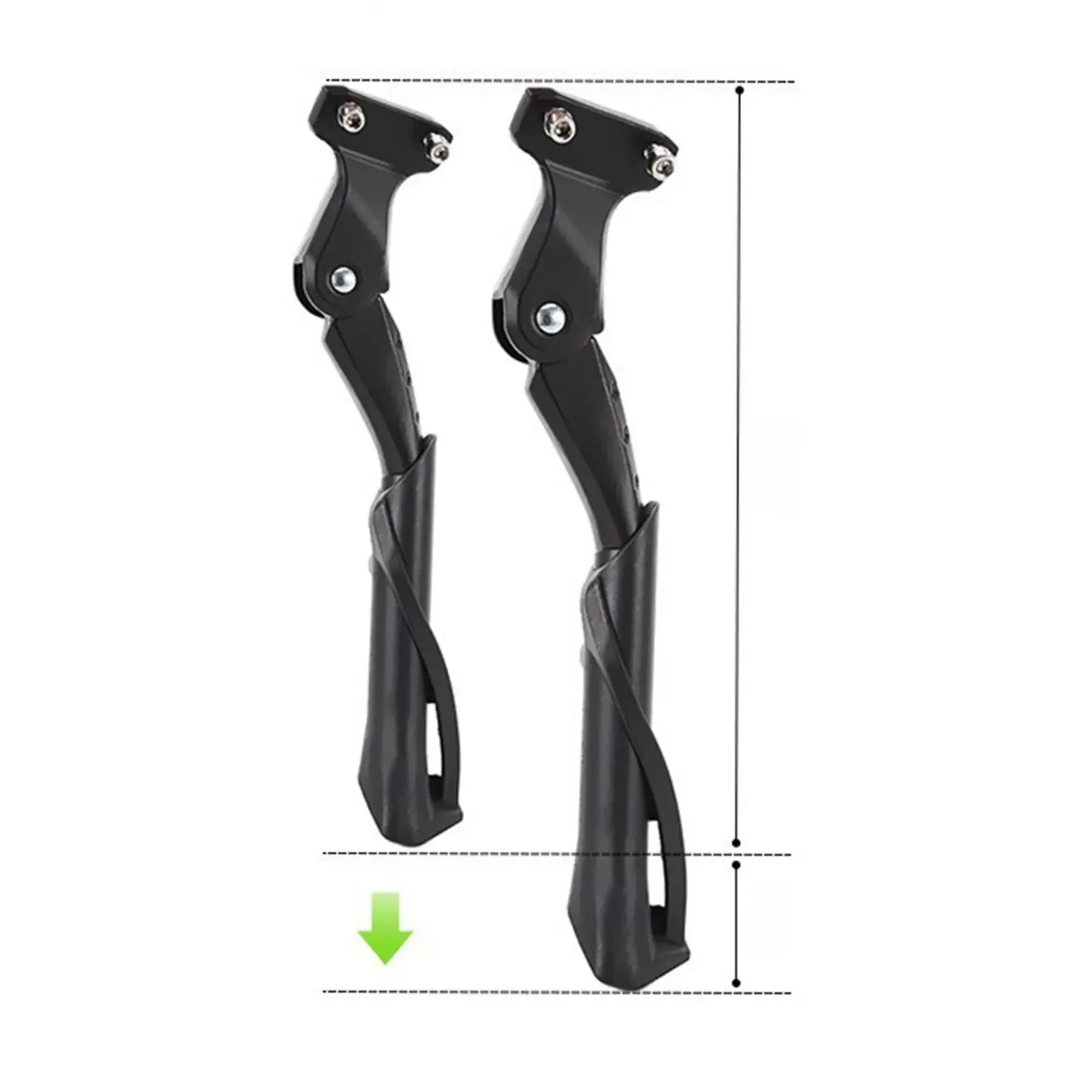 AliExpress perfeclan Bikes Kickstand Adjustable Height Non Slip Rear Easily Install Rear Mount Foot Brace for 24~29 inch Mountain Bike Adults Bike
