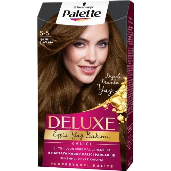 Schwarzkopf Palette Deluxe 5-5 Luminous Chocolate Hair Colorta