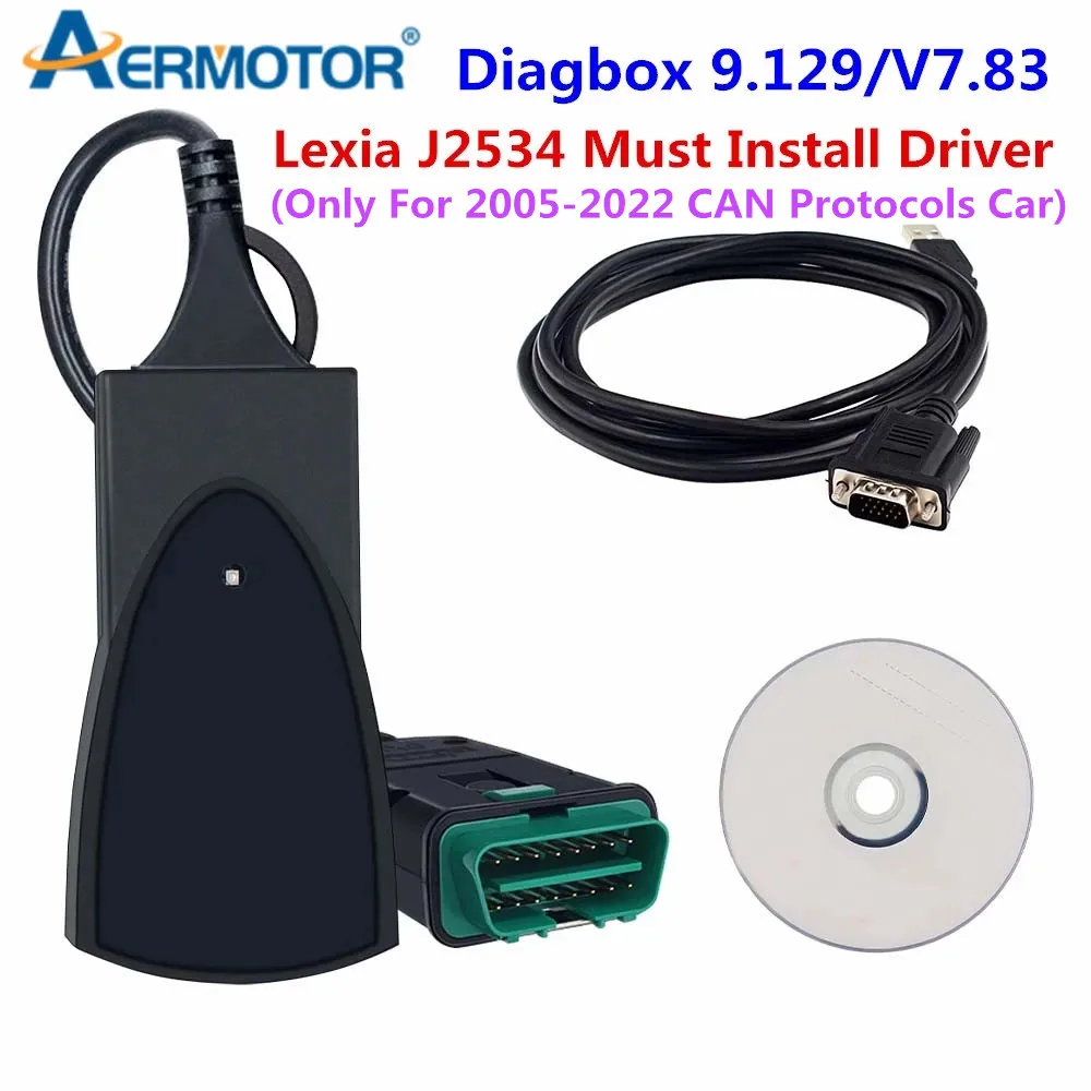 9.129 Diagbox For Lexia 3 Scanner Diag box V9.91PP2000 Software for Lexia 3 9.68 FW921815C Diagbox 9.68 for Citroen for Peugeot