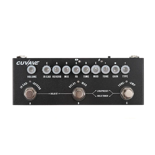 Imagen 2 del producto CUBE BABY Pedal de efecto de guitarra multifuncional Procesador 8IR Gabinetes Simulación Chorus Pedal de efecto de guitarraPhaser Reverb Vibrato