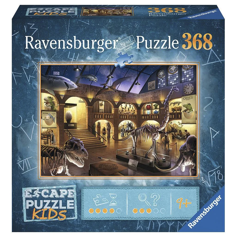 Escape Puzzle Kids-368 pieces museum, Ravensburger, 12935, original, toys, Kids, girls, gifts, collector, shop, new, games, family, Puzzle