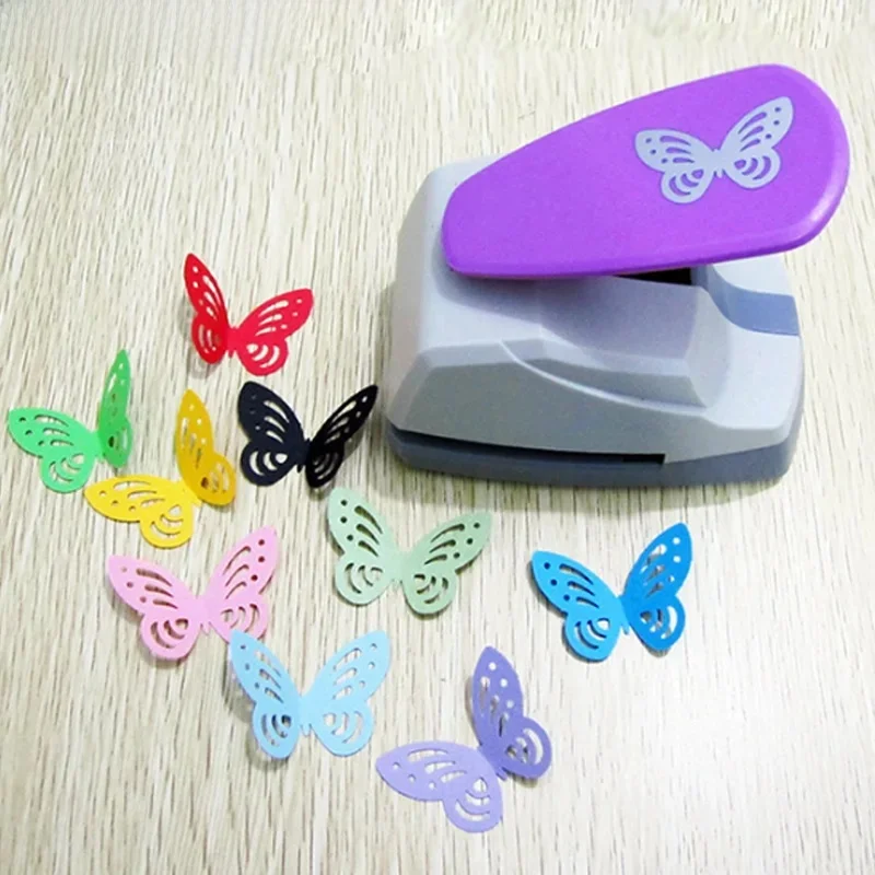 Dziurkacz papierowy 3D Butterfly 4,7 cm do scrapbookingu, tworzenia kartek, majsterkowania - ręczny dziurkacz — zdjęcie produktu 7