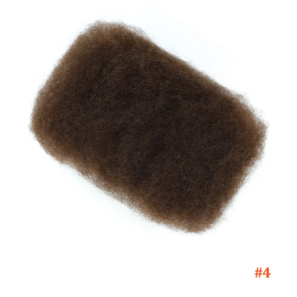 # 27個のハニーブロンドのアフロキンキー、人毛バルクヘア、編み込み、クロシェブレイズ用、20インチ、1束あたり50g、ドレッドヘア用