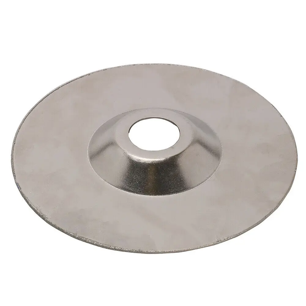 1pc 125mm Electroplated Diamond Cutting Disc Grinding Wheel Bowl Shape Discs for Glass Ceramic Jade 46Grit 150 Grit