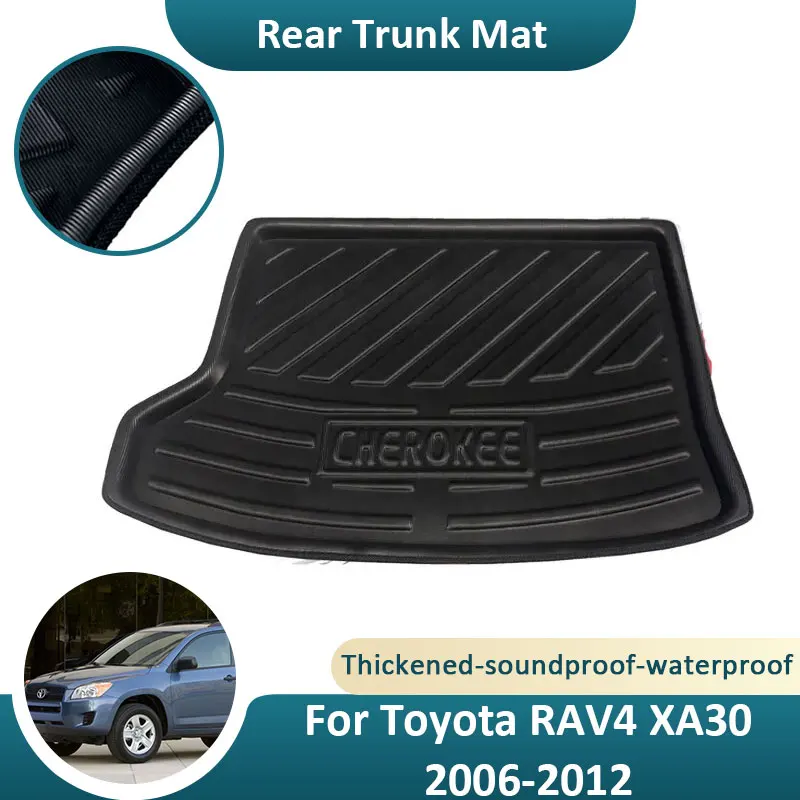 

Для Toyota RAV4 RAV 4 XA30 2006, 2007, 2008, 2009, 2010, 2011, 2012, задний багажник автомобиля, коврик для хранения, напольный поддон, подкладка для грузовой накладки, украшение