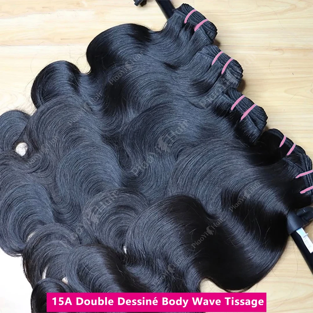 15A Tissage Humain Hair Vietnamese Tissage 100% Raw Cheveux Humain Tissage Humain Hair Humains Femme 1/3/4 PCS Meche Tissage