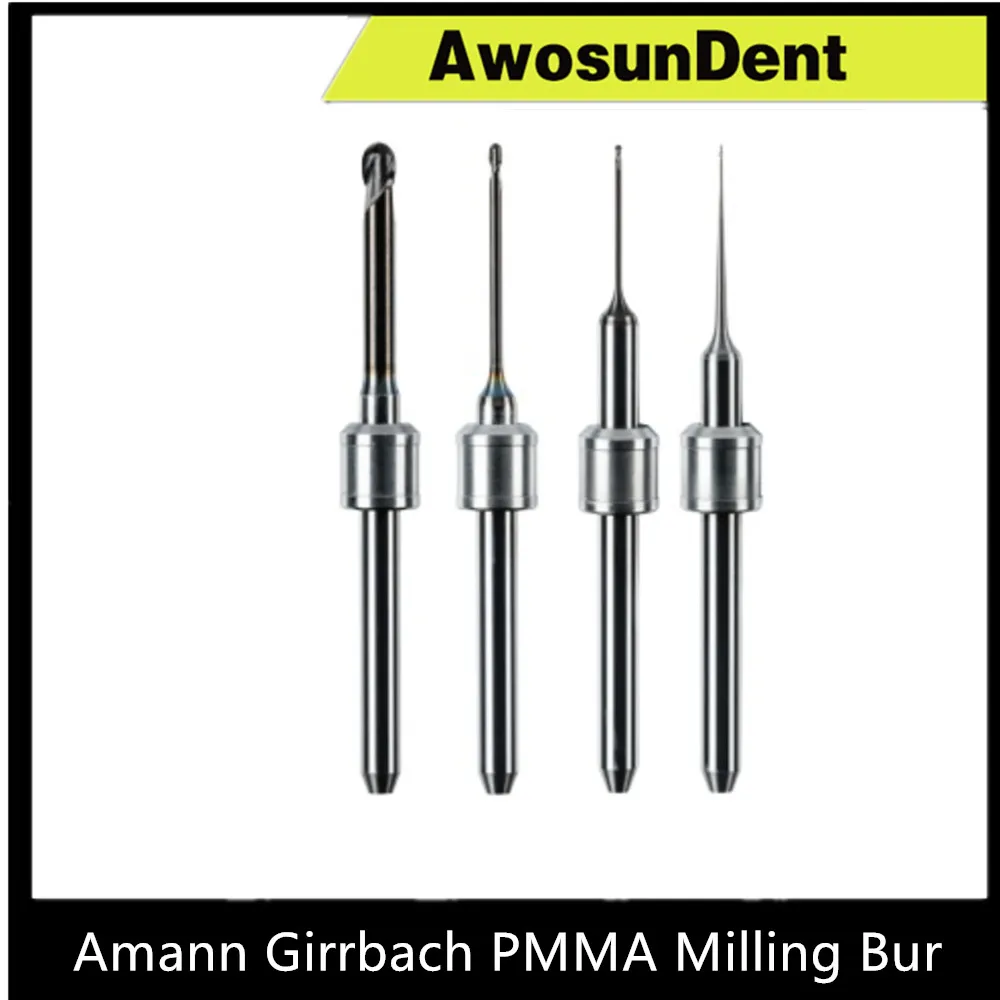 PMMA Milling Bur Dental Amann Girrbach Wax Peek Milling Burs For CAD/CAM Drill Tool