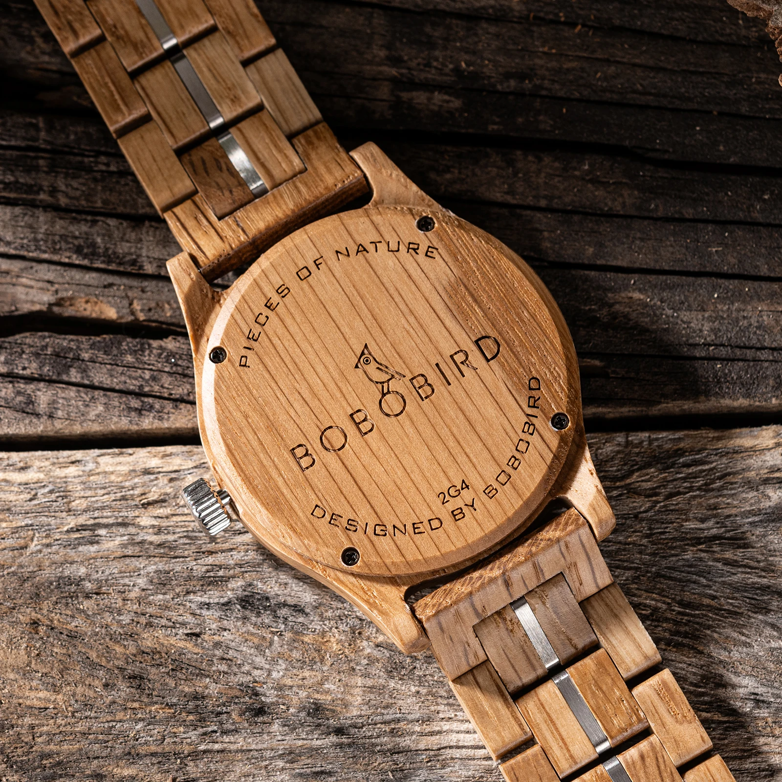 BOBO BIRD Wooden Quartz Watch Vintage Man Watch With Calendar Original Luxury Brands Men\'s Wooden Wristwatch 2024 New Arrival