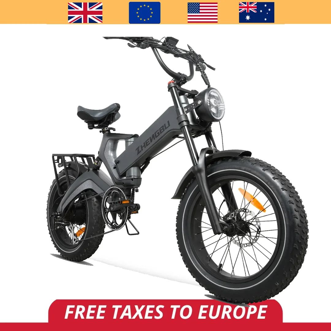 

Ebike K6F 1000W 48V 25AH 20-inch mountain city adult electric bicycle folding electric fat tireoff-road vehicle electric bicycle