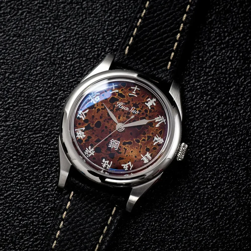 HUASUO 38mm gelakte wijzerplaa - Sapphire Watch Crystal Double Domed recensie en prijs