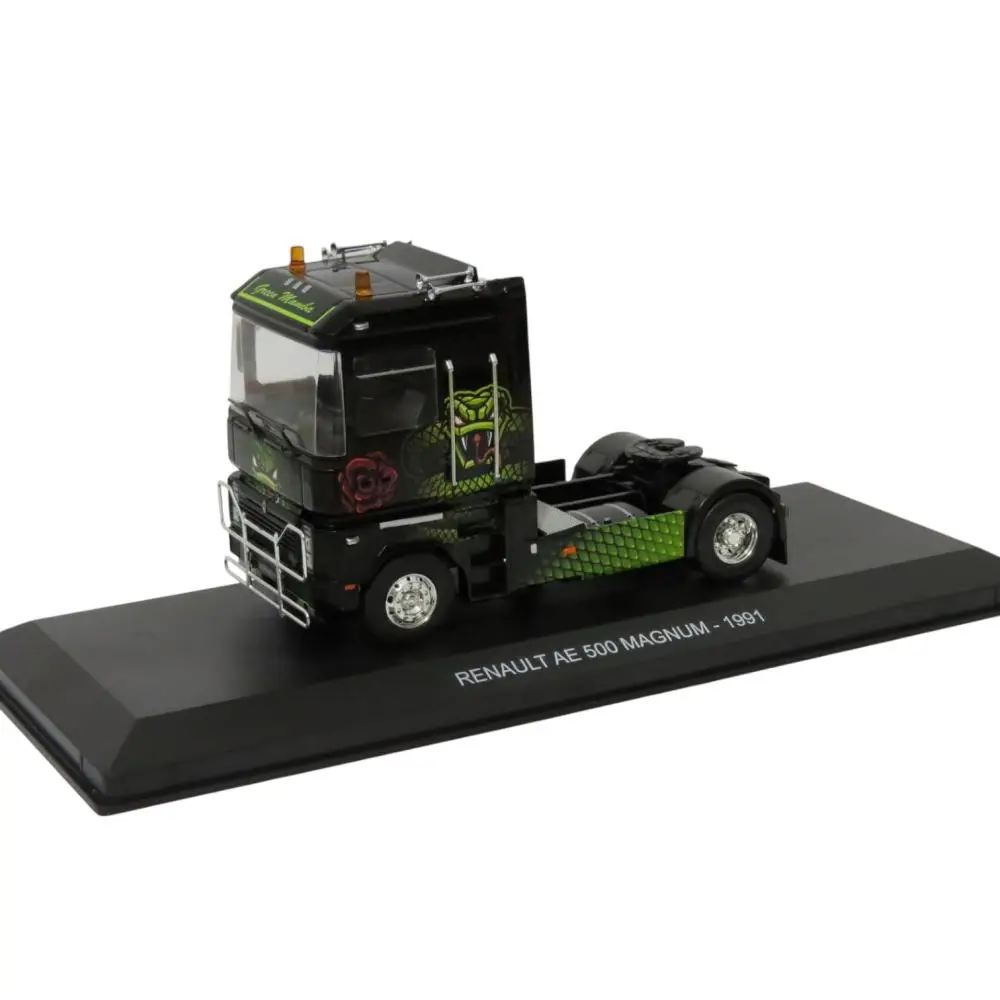 Salvat, Ae 500 Magnum Truck 1991 Green Mamba, échelle 1:43, miniature de collection moulé sous pression, collection de camions dédié au monde de la réglage sans fascicle ni feuille, nouvel emballage blister original