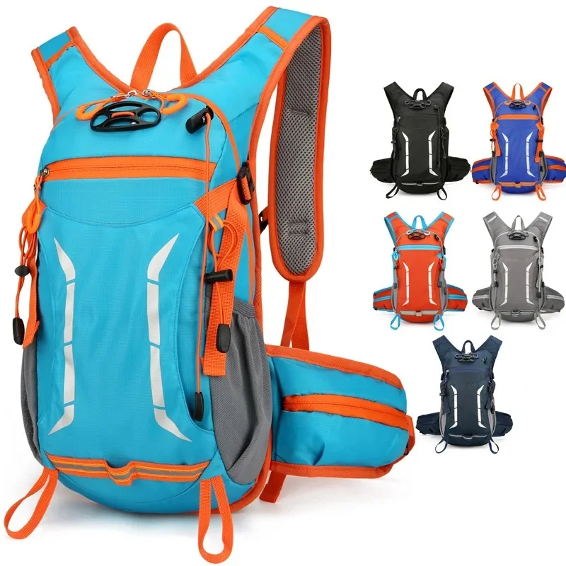 AliExpress ZJMZYM UltraLight Waterproof Hiking Backpack Reflective Cycling Climbing Bag Large Capacity Water Backpack For Replenish Water Any Time