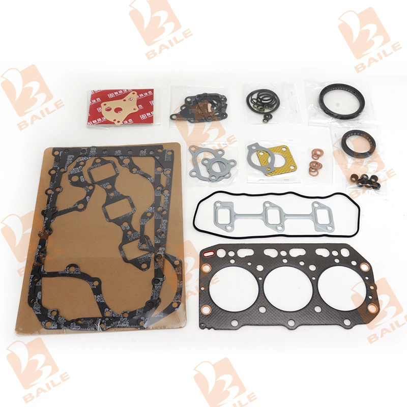 

Full Gasket Kit Set fits For Yanmar 3TN82 Engine With Cylinder Head Gasket