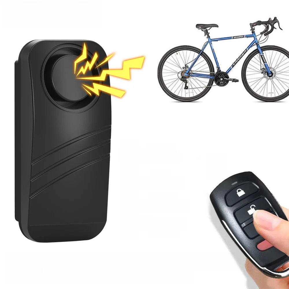 AliExpress ONENUO Wireless Motorcycle Alarm Remote Control Waterproof Bicycle Alarm for Moto Electri Anti-theft Bike Alarm for Motorcycle