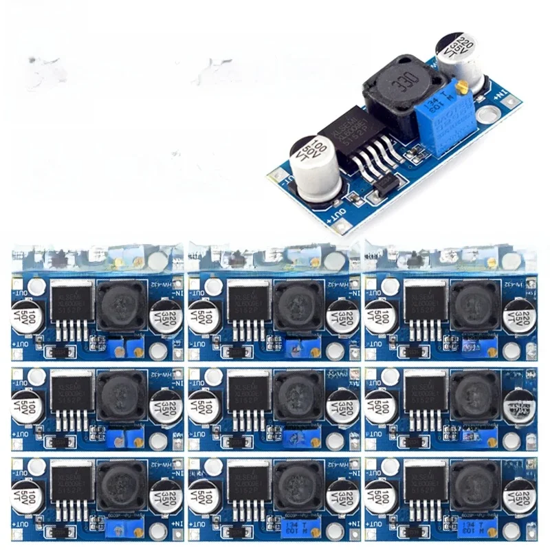 1-10PCS XL6009 4A Boost Converter Step Up Verstelbare 15W 4V-32V naar 5-35V DC-DC Voedingsmodule LM2577 Step-up Module - afbeelding 2