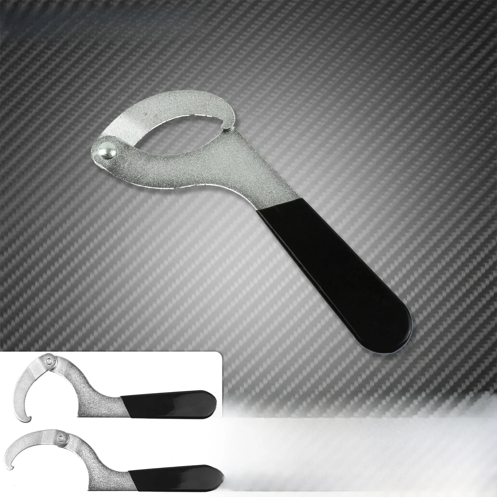 Clé de moto 2 à 4- 3/4 '', clé de choc réglable, 1 pièce, ressort d'outil en acier universel pour Harley pour Honda pour Yamaha