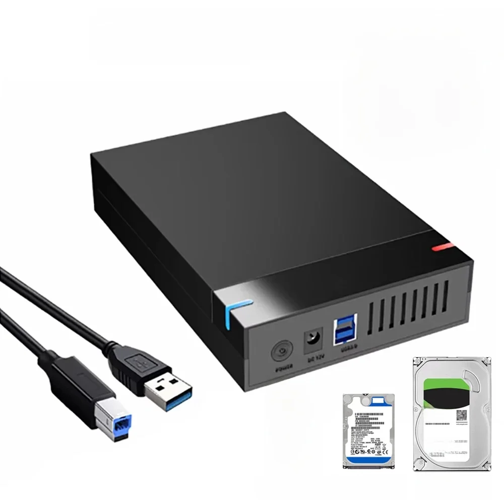 3,5/2,5-calowa obudowa dysku twardego SATA na USB 3.0 Zewnętrzna obudowa dysku twardego do laptopa PC 5 Gb/s 10 TB Obudowa dysku twardego — zdjęcie produktu 7