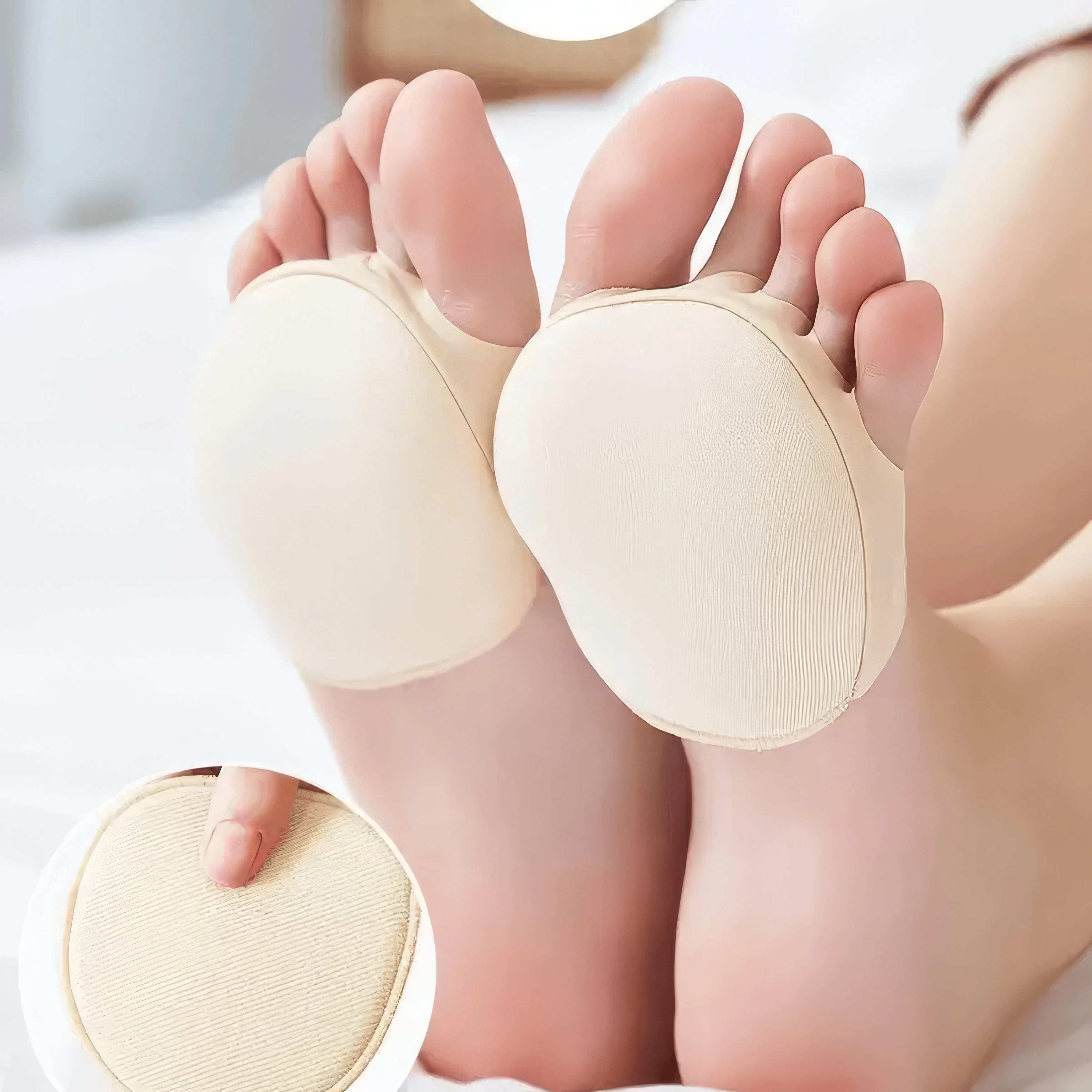 4 Pares Almohadillas Antideslizantes para Tacones - usage example