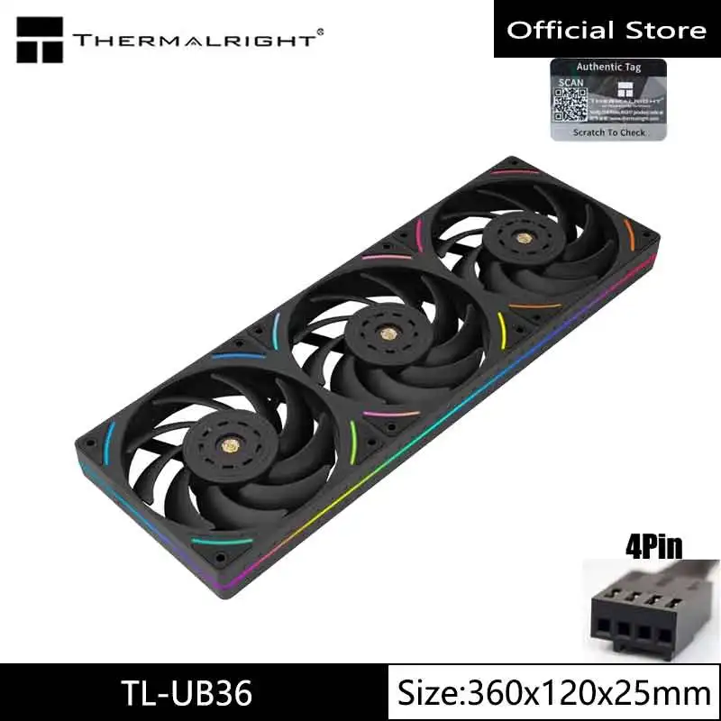 Thermalright TL-UB36 Integrated row chassis cooling
