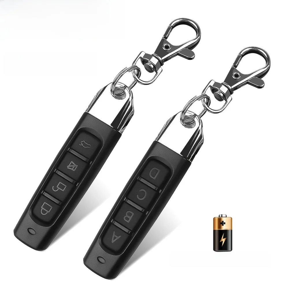 433MHz Clone télécommande universelle 4Key RF copie télécommande porte de Garage ouvre-porte télécommande duplicateur de clé pour la sécurité de la maison
