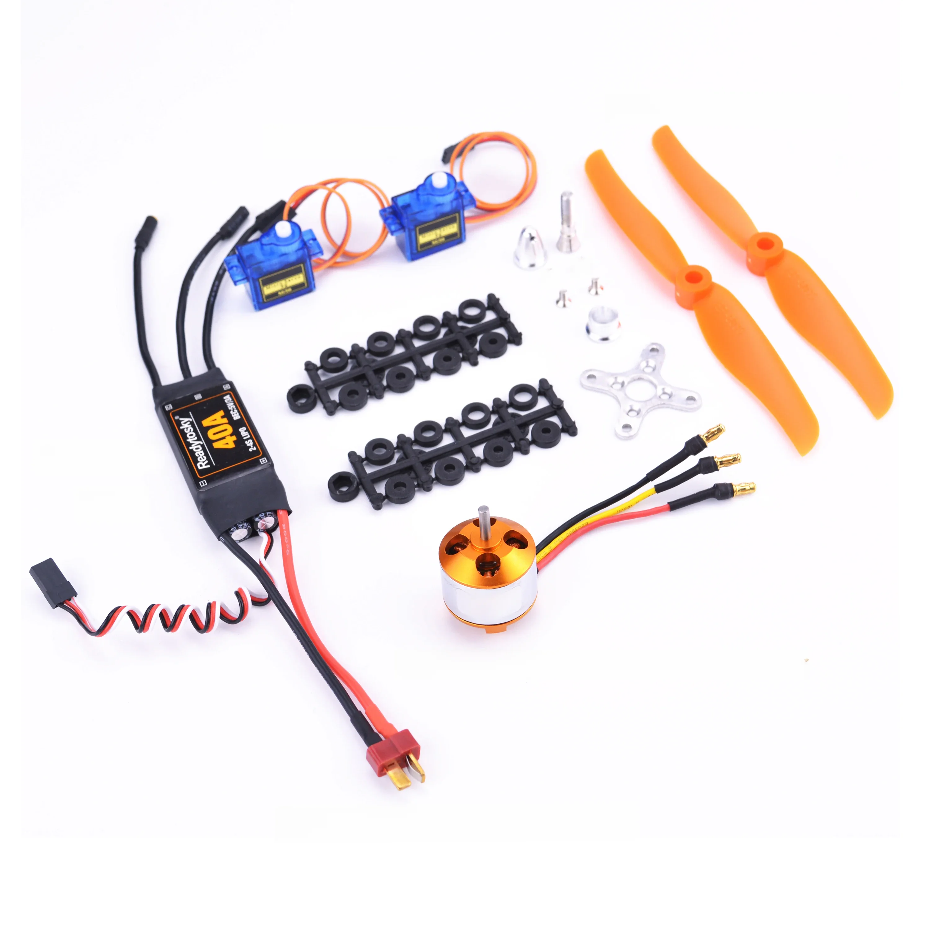 A2212 2212 1400KV / 2200KV Silnik bezszczotkowy 40A ESC 6035 / 8060 Śmigło SG90 9G Mikro serwo do helikoptera RC o stałym skrzydle — zdjęcie 2