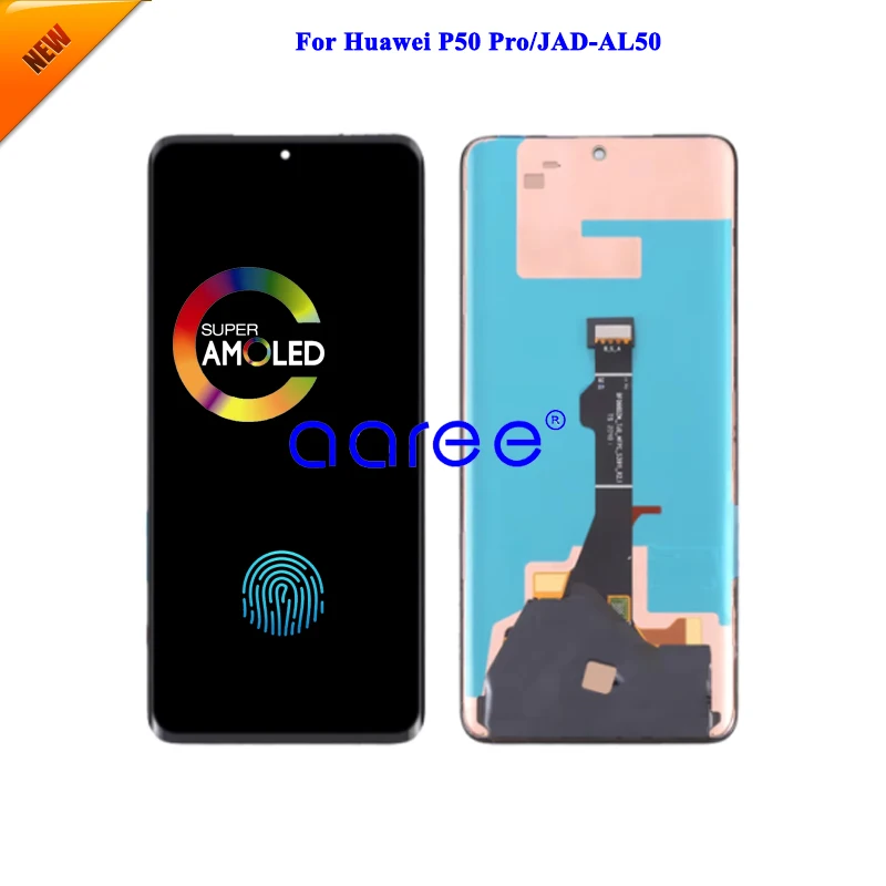 AMOLED LCD Screen  For Huawei P50 PRO LCD For Huawei P50 Pro LCD Display LCD Screen Touch Digitizer Assembly VOG-L29