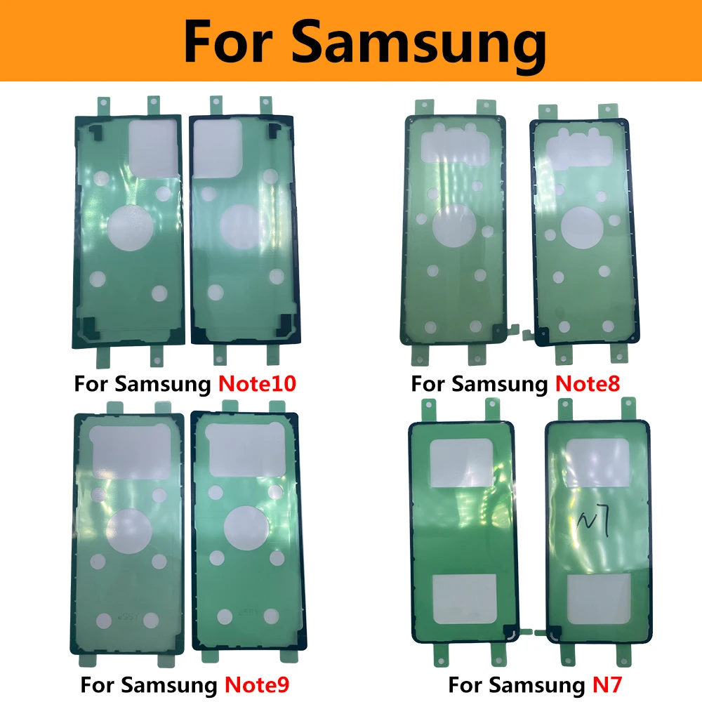 Batterij Cover Frame Camera Lens Sticker Lijm Voor Samsung Note 20 Ultra Note 10 Plus Note 8 9 7 Lite