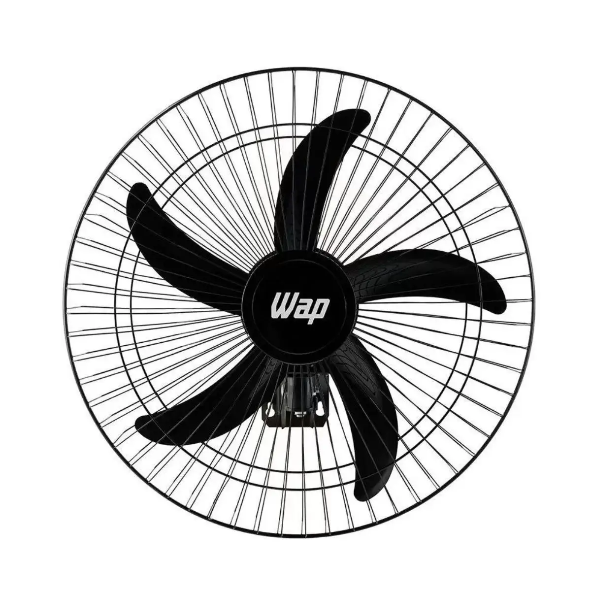 Ventilador Wap Parede Rajada Pro Preto Bivolt 48cm 5 Pás