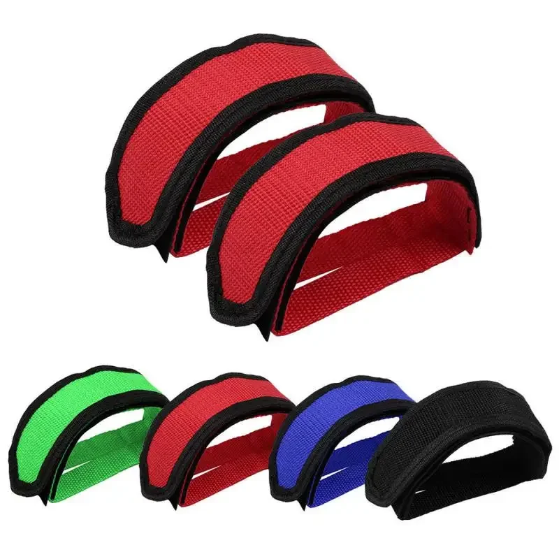 AliExpress NONE 1 Pair Bike Cycling Bicycle Soft Fixed Gear Pedal Band Feet Set Pedal Straps Bicycle Foot Straps Children Kids Cycling Riding