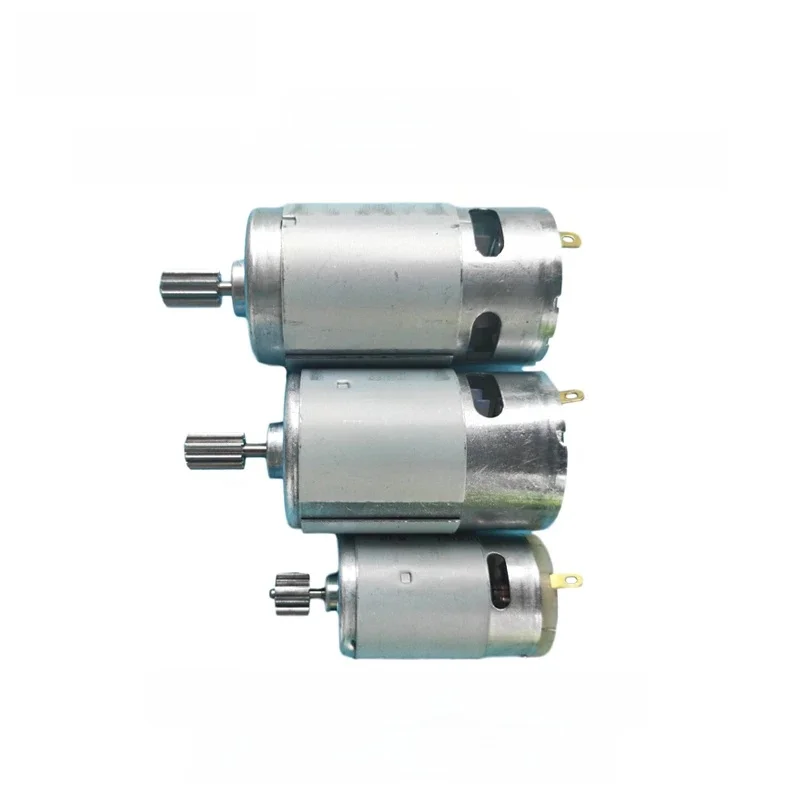Pièces de mise à niveau de moteur de conducteur de courant continu de voiture de jouets électriques pour enfants, moteur de véhicule, 6V, 12V, 24V, RS550, RS390, RS380