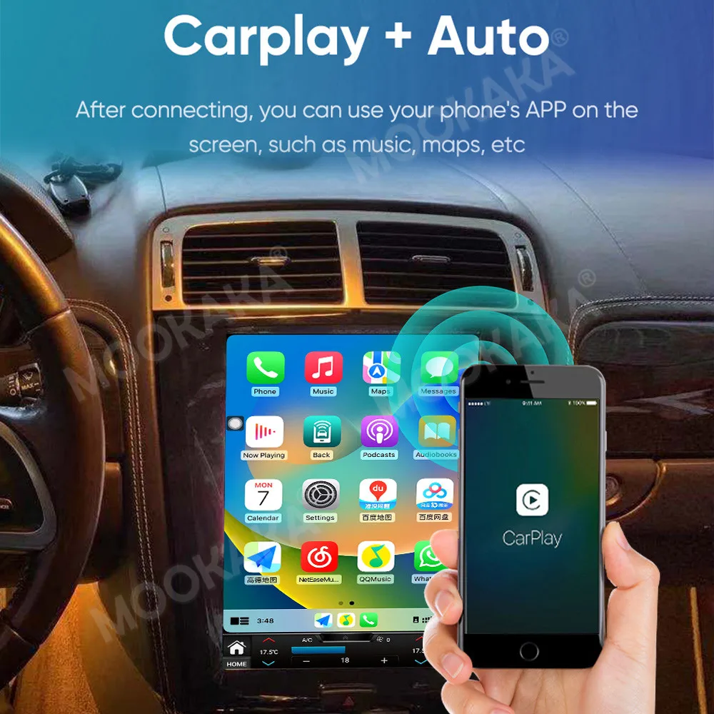 For Jaguar XK XKR XKR-S 2006 -2013 Android Car Radio 2Din Stereo Receiver Autoradio Multimedia Player GPS Navi Head Unit Screen