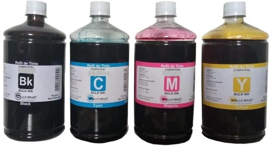 4 Liters Refill Kit Compatigel P/Epson Printer L121 L495 L220 L6270 Eu1000-01 L4150 L4160 L4260 Eu1000-01 Tx123 Tx125