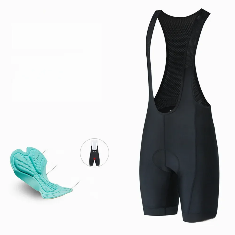AliExpress NONE Fualrny Whole Black Bicycle Bib Shorts Men Outdoor Wear Bike Cycling 4D Coolmax Gel Padded Riding Bib Shorts Cycling Bib Shorts