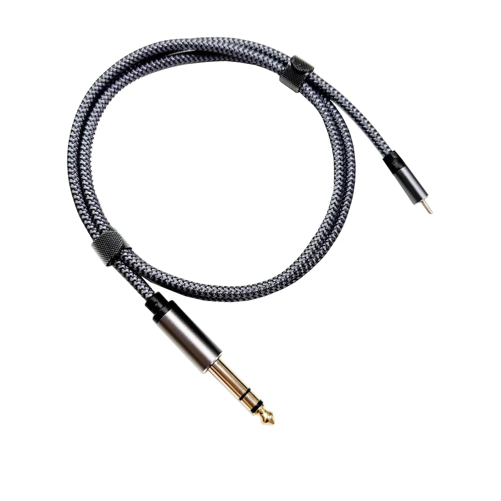 1/2/3/5m USB C to 6.35mm cable,Type C to 6.5mm audio adapter auxiliary jack stereo cable for amplifier, speaker, Mixing Console