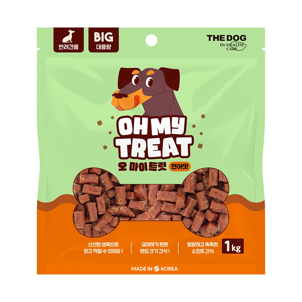 TheDog dog snack OH MY TREAT salmon 1kg