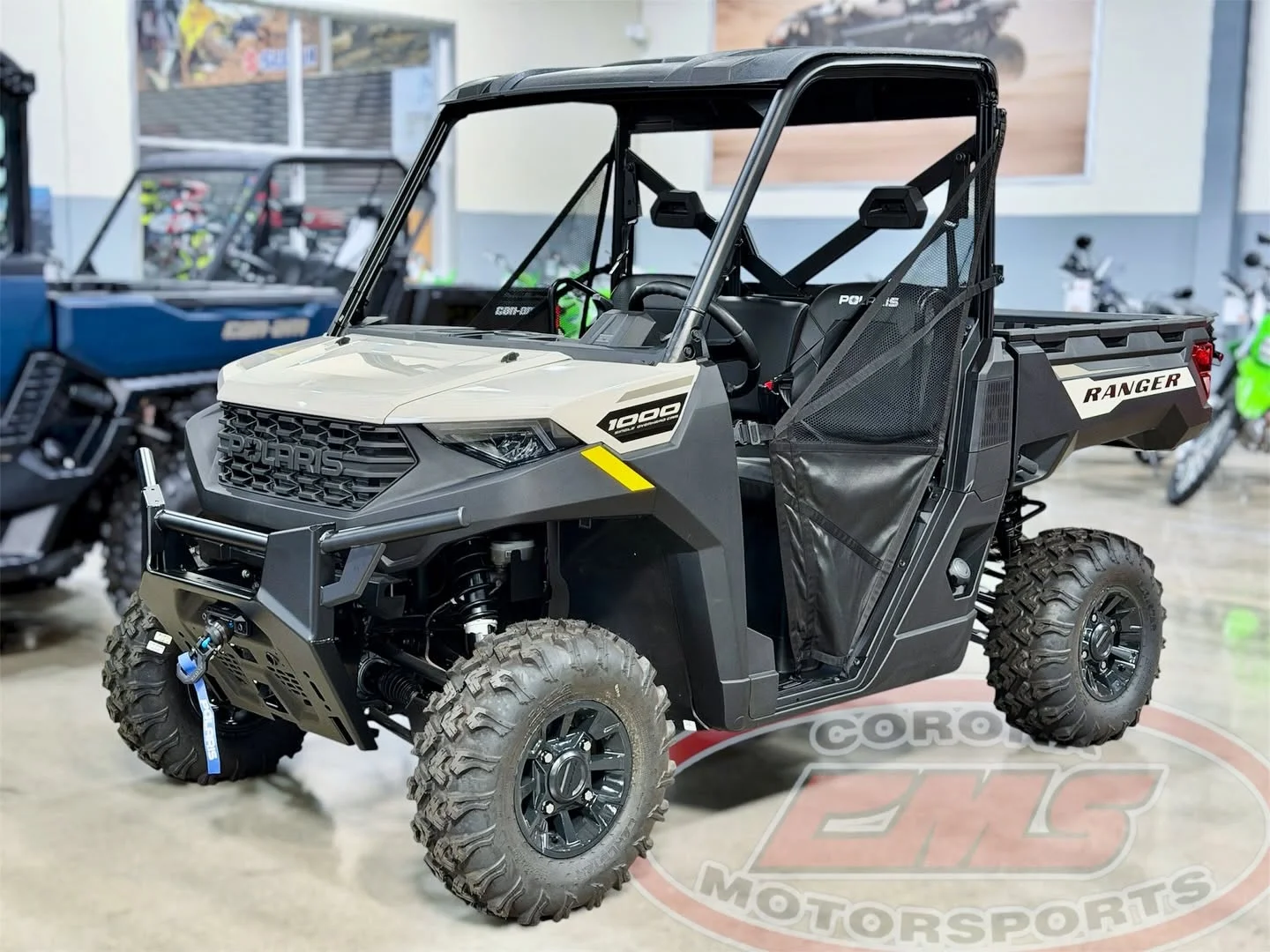 Новый Polaris Ranger 1000 Premium 2026 года (Mirage Beige) — 3-местный UTV/SXS