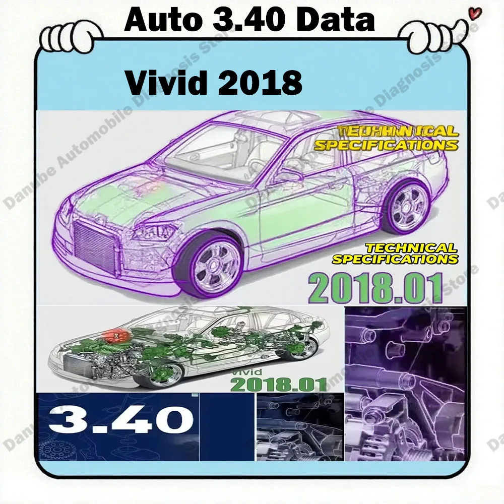 

AutoData 3.40 Multilingual Car Diagnostic Tool + Newest Vivid 2018 Workshop Data Automotive Repair Software EU Models Support
