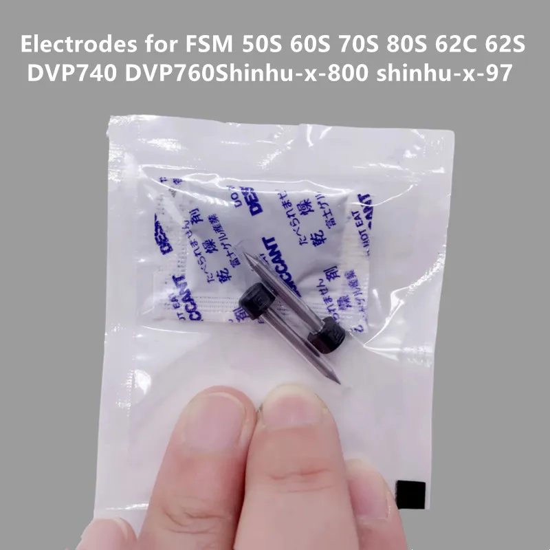 

Optic Fiber Electrodes for DVP740 DVP760 FSM 50S 60S 70S 80S 62C 62S Shinhu-x-800 shinhu-x-97 Elecrodes Rod for Fusion Splicer