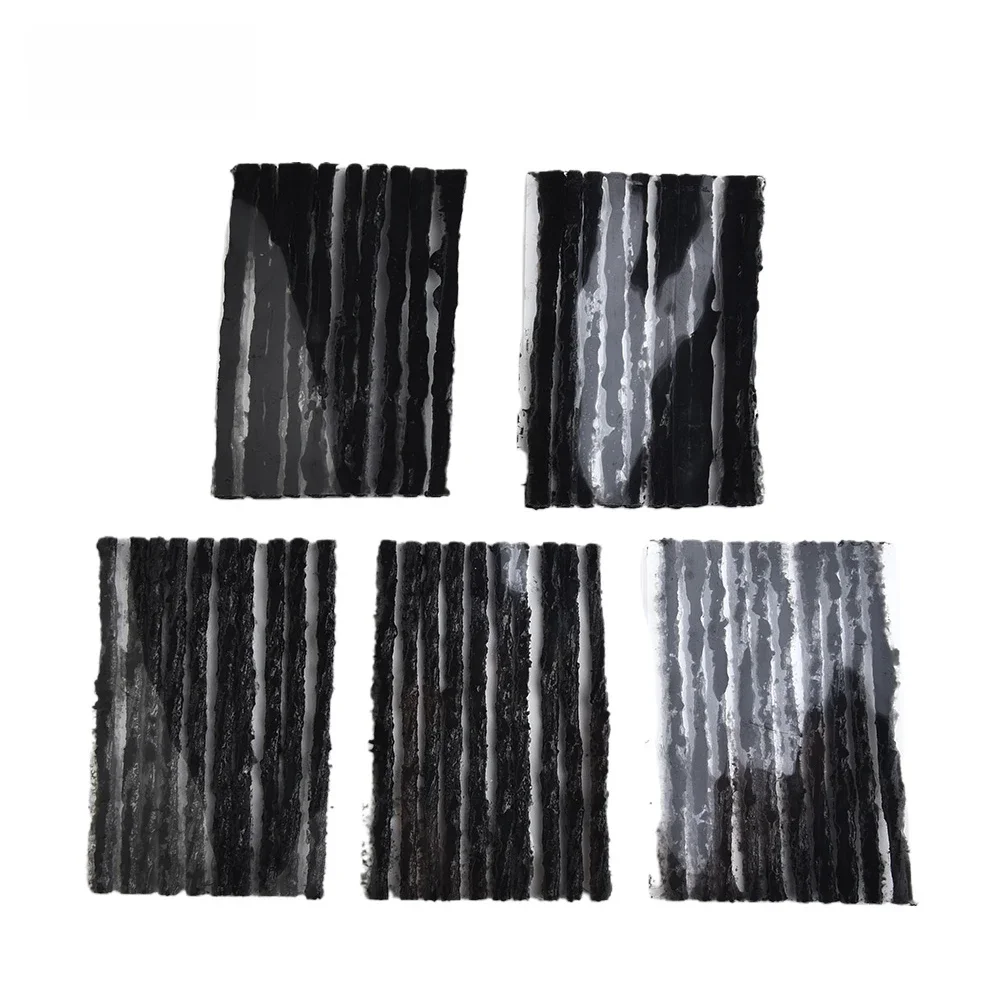AliExpress 50pcs 3.5X100mm Car Van Tyre Repair Tubeless Rubber Seal Strips Car Bike Tyre Plug Puncture